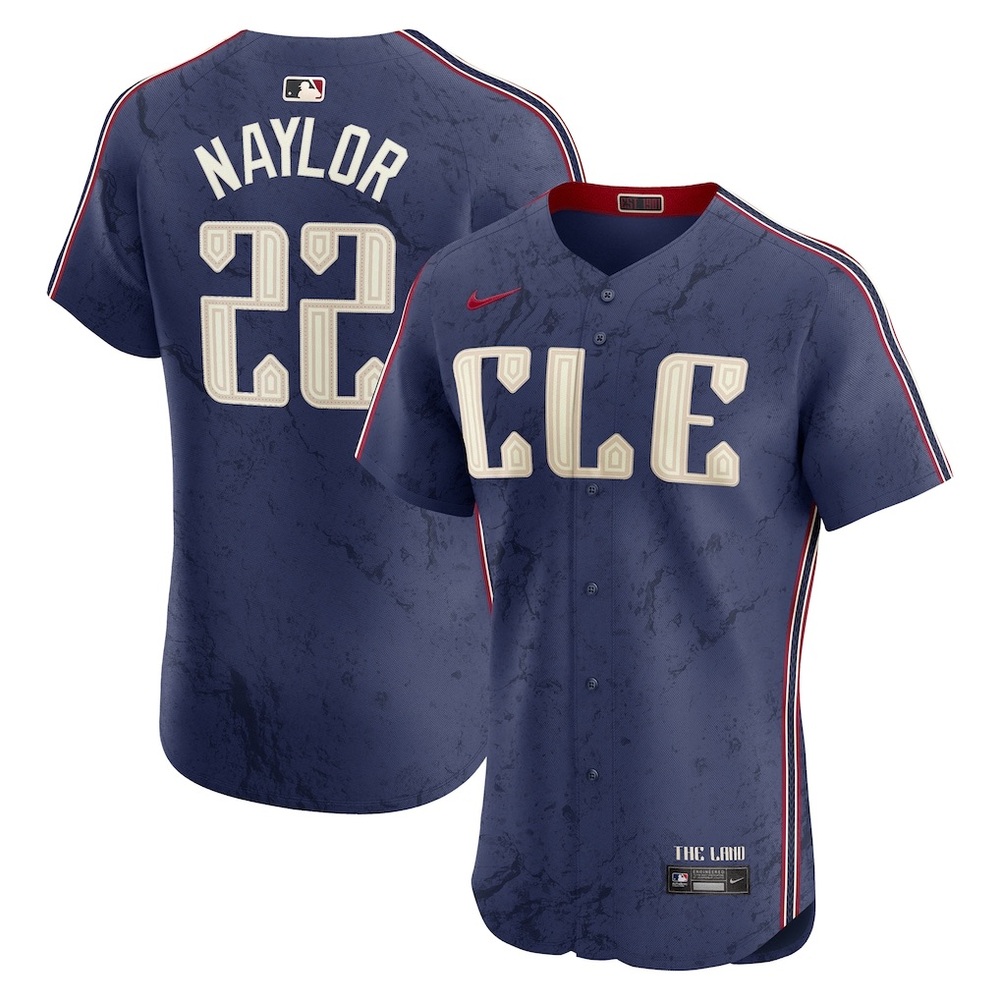 Josh Naylor Cleveland Guardians Jersey Youth L 14/16 Nike City Connect LIMITED